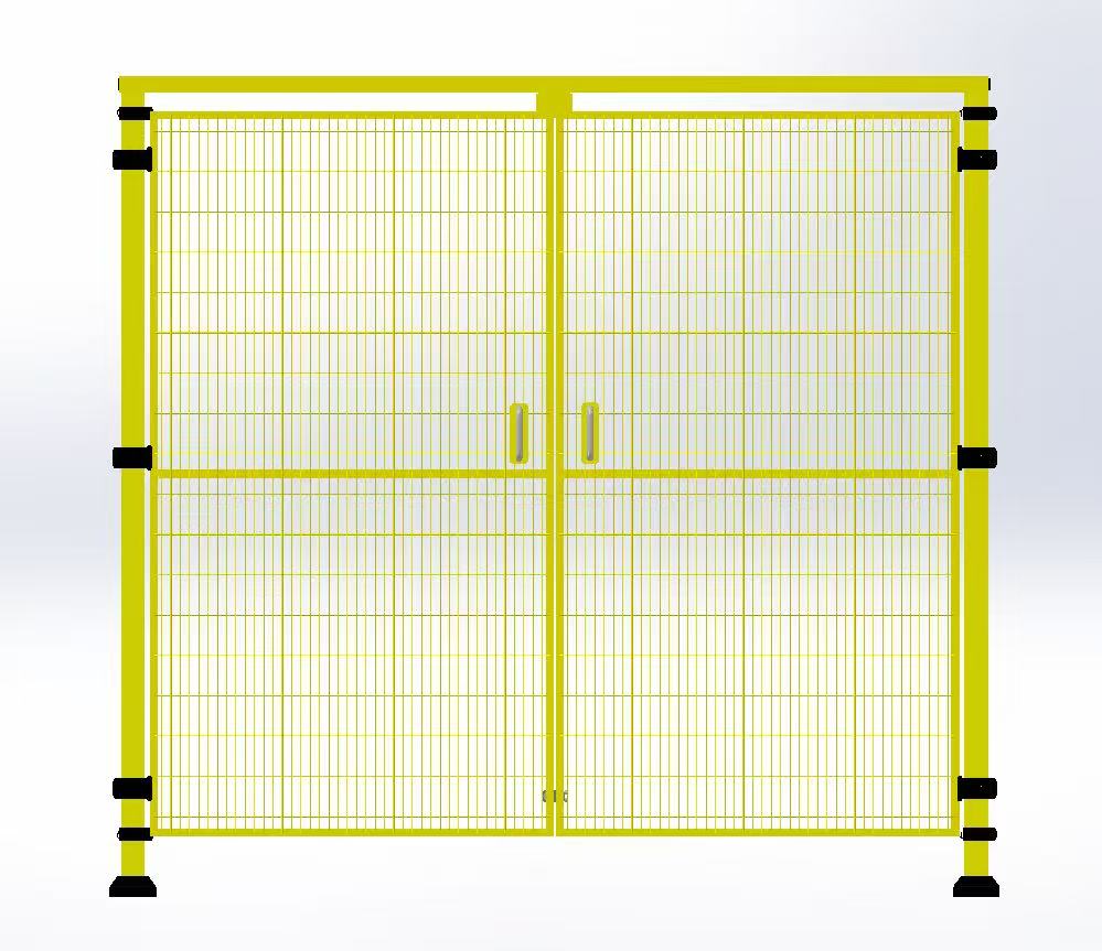 2.2m pintu berengsel ganda