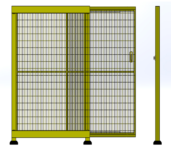 Cửa kính thiên văn đơn 2,2m