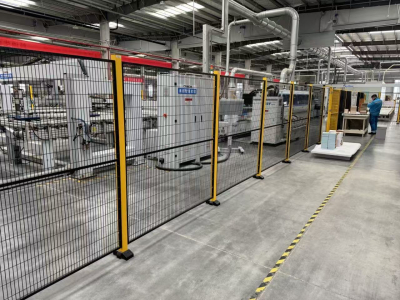 carbon steel machinery safety fencing