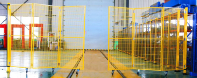 Pintu lipat ganda - pembukaan