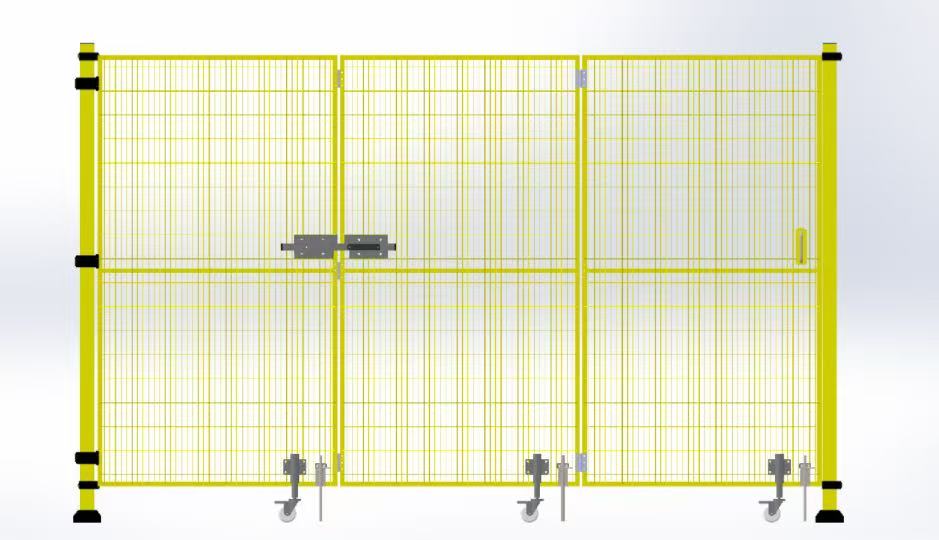 1.2m 싱글 - 개구부 접이식 도어