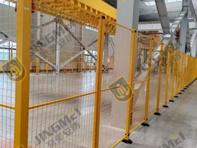 ロボットアームフェンスエリアの安全性：スマートファクトリー生産の強化