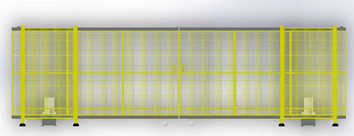 1.2m Double Opening Sliding Door