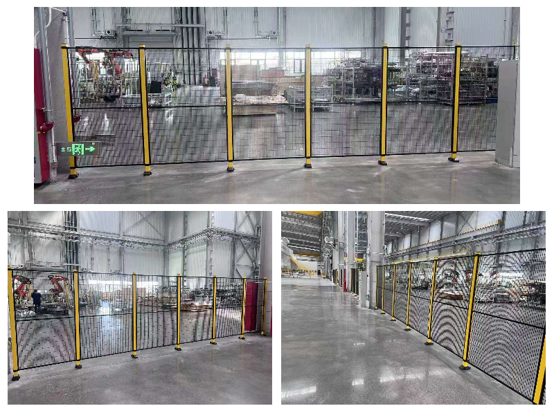 ロボット溶接保護フェンス