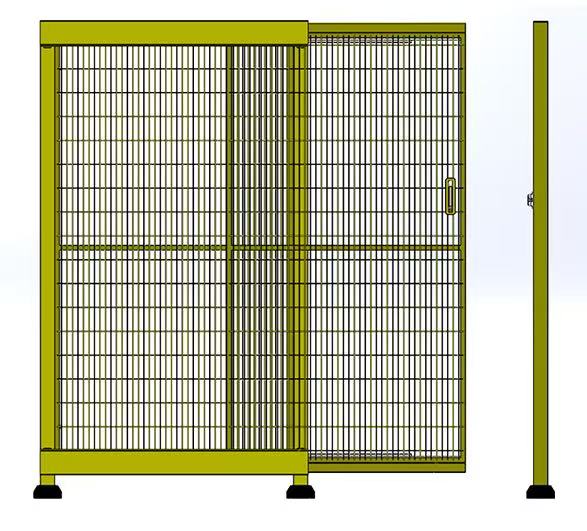 Cổng kính thiên văn đơn mở 1,2m