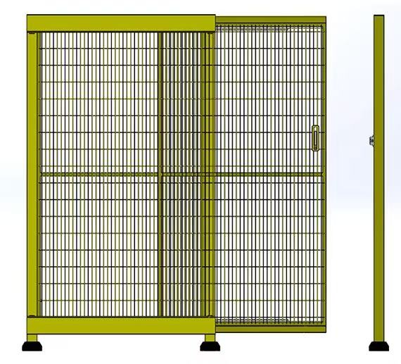 Cổng kính thiên văn đơn mở 1,2m