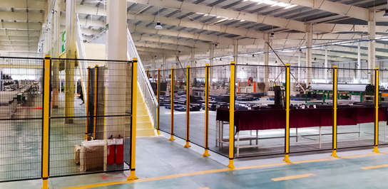 Production line fence