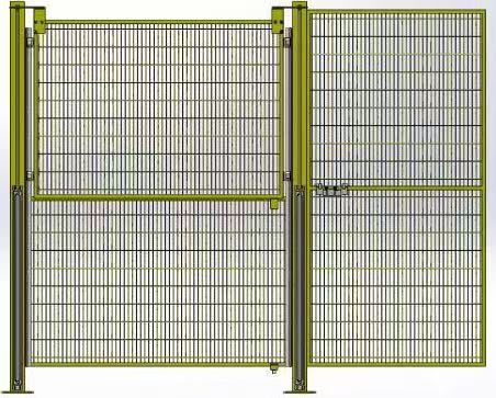2M Pneumatyczne drzwi do podnoszenia