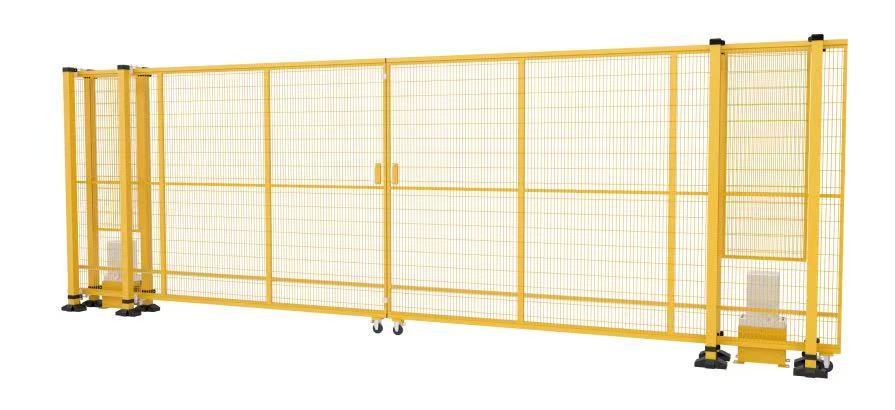 2M двойная раздвижная раздвижная дверь