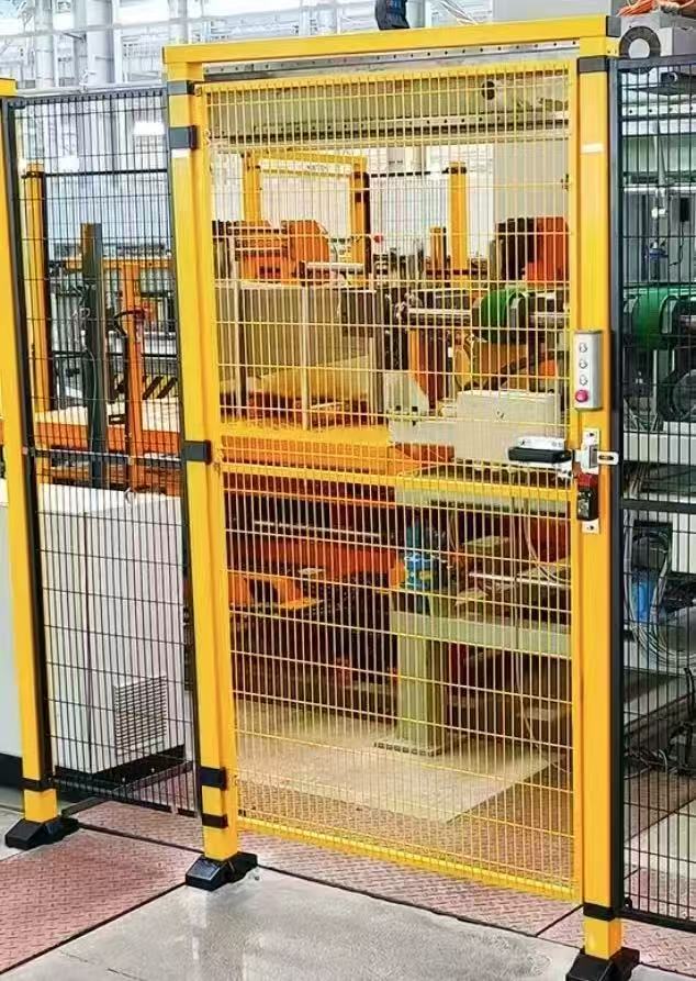 Single open hinged door