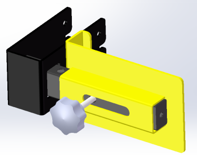 Simple latch lock
