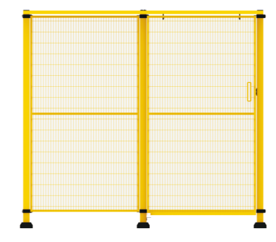 2.2mの単一の開いたスライディングドア
