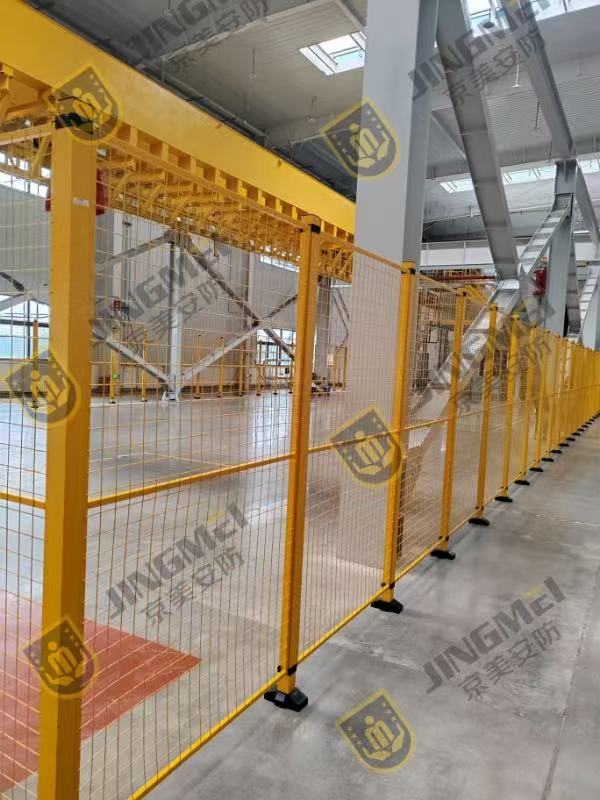 รั้วหุ่นยนต์ในโรงงาน รั้วหุ่นยนต์ในโรงงาน