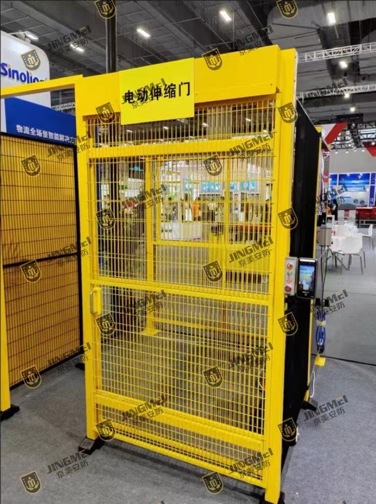 Electric telescopic door