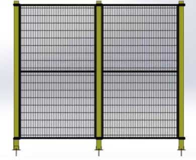 Automatischer Sicherheitszaun