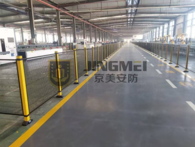 Steel column steel fence