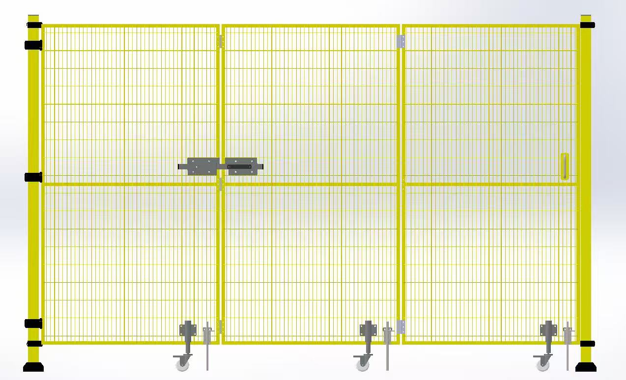 1.2m 단일 개구부 접이식 도어