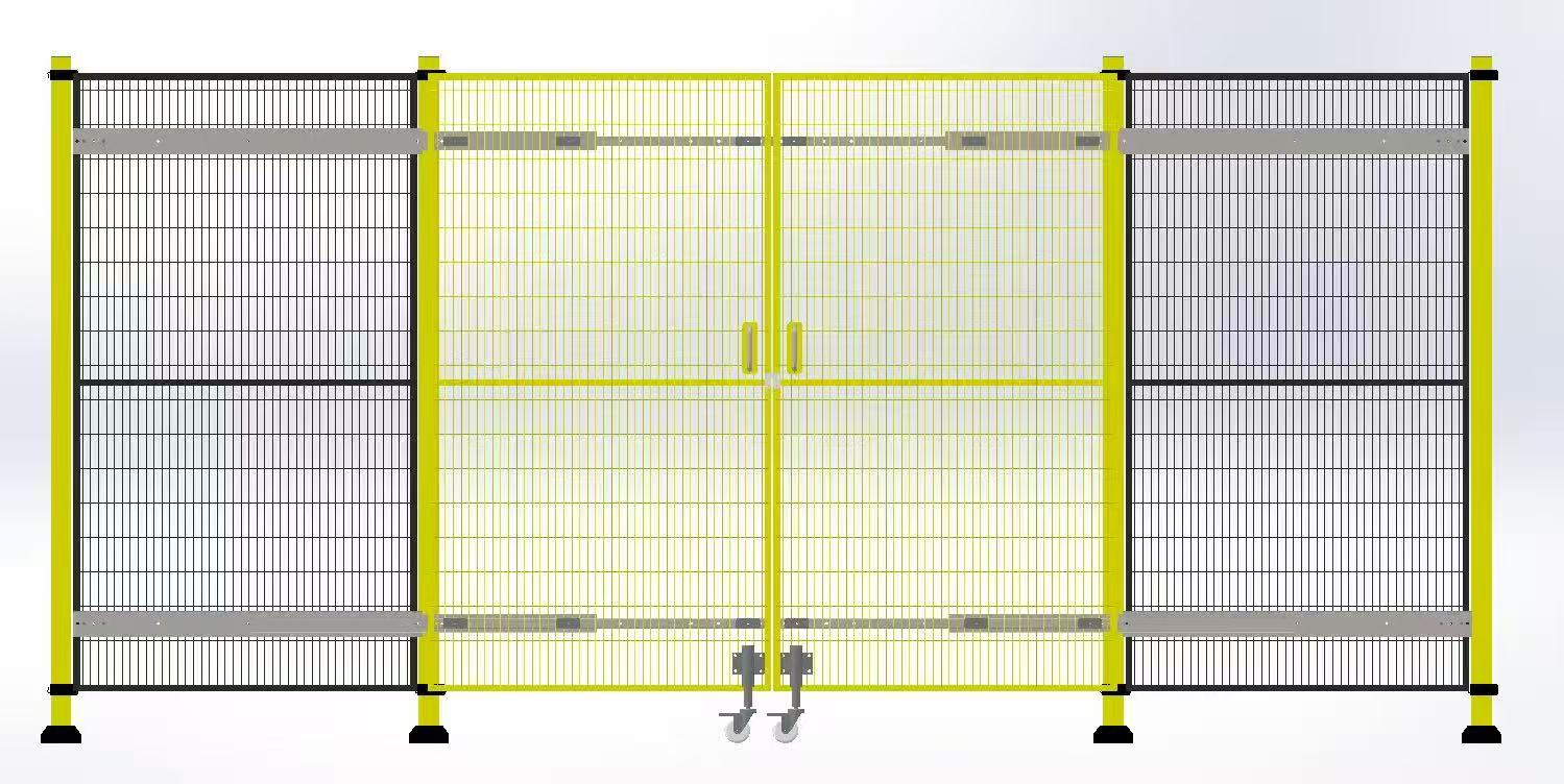 2m Double-Opening Telescopic Gate