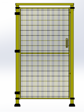 2,2 m Eineröffnungs-Scharnier-Tür