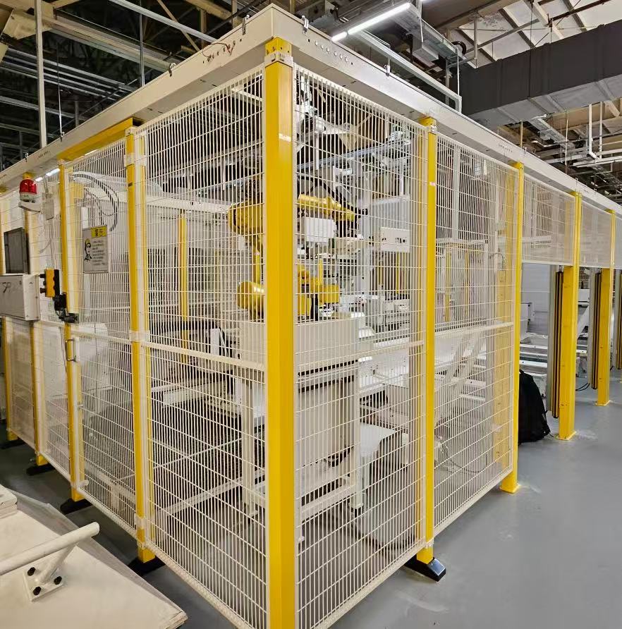 Factory production fence